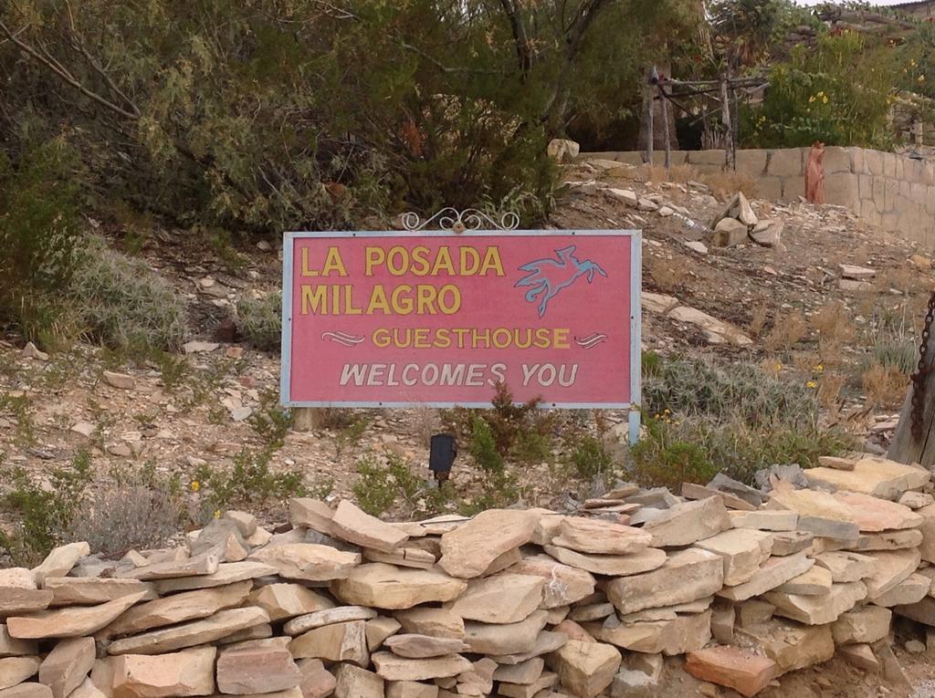 La Posada Milagro Terlingua Eksteriør bilde
